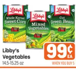 Tony’s Fresh Market Libby's Vegetables offer