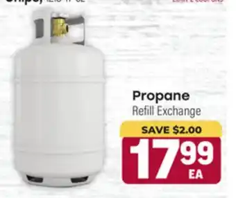 Tony’s Fresh Market Propane Refill Exchange offer