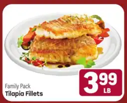 Tony’s Fresh Market Family Pack Tilapia Fillets offer