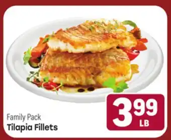 Tony’s Fresh Market Family Pack Tilapia Fillets offer