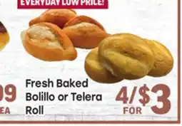 Tony’s Fresh Market Fresh Baked Bolillo or Telera Roll offer