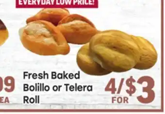 Tony’s Fresh Market Fresh Baked Bolillo or Telera Roll offer