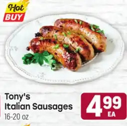 Tony’s Fresh Market Tony's Italian Sausages offer