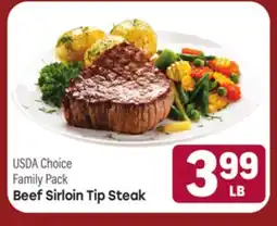 Tony’s Fresh Market Beef Sirloin Tip Steak offer
