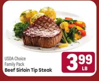 Tony’s Fresh Market Beef Sirloin Tip Steak offer