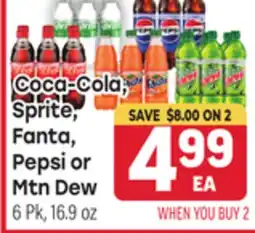 Tony’s Fresh Market Coca-Cola, Sprite, Fanta, Pepsi or Mtn Dew offer