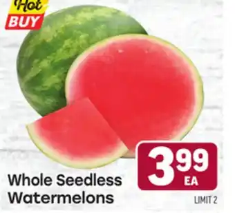 Tony’s Fresh Market Whole Seedless Watermelons offer