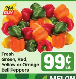 Tony’s Fresh Market Fresh Green, Red, Yellow or Orange Bell Peppers offer
