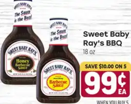 Tony’s Fresh Market Sweet Baby Ray's BBQ offer