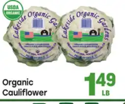 Tony’s Fresh Market Organic Cauliflower offer