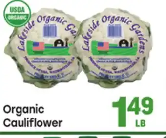 Tony’s Fresh Market Organic Cauliflower offer