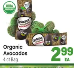 Tony’s Fresh Market Organic Avocados offer