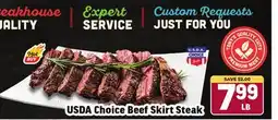 Tony’s Fresh Market USDA Choice Beef Skirt Steak offer