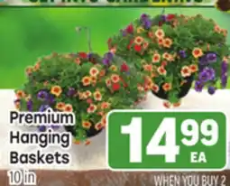 Tony’s Fresh Market Premium Hanging Baskets offer