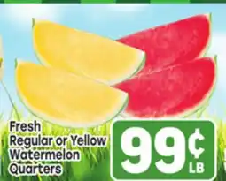 Tony’s Fresh Market Fresh Regular or Yellow Watermelon Quarters offer