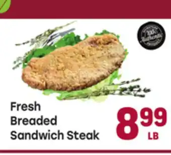 Tony’s Fresh Market Fresh Breaded Sandwich Steak offer