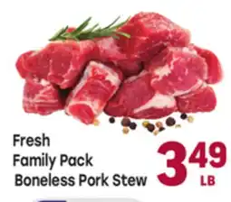 Tony’s Fresh Market Fresh Family Pack Boneless Pork Stew offer