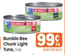 Tony’s Fresh Market Bumble Bee Chunk Light offer