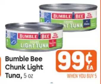 Tony’s Fresh Market Bumble Bee Chunk Light offer