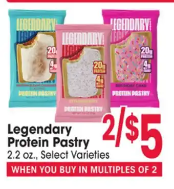 Jewel-Osco Legendary Legendary Protein Pastry offer