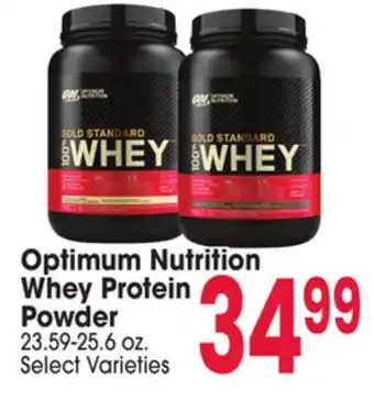 Jewel-Osco Optimum Nutrition Whey Protein Powder offer