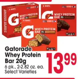 Jewel-Osco Gatorade Whey Protein Bar 20g offer