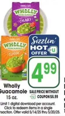 Jewel-Osco Wholly Guacamole offer