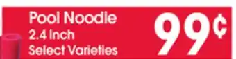 Jewel-Osco Pool Noodle offer