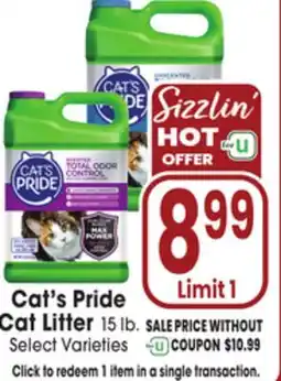 Jewel-Osco Cat's Pride Cat Litter offer