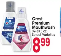 Jewel-Osco Crest Premium Mouthwash offer