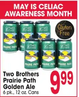 Jewel-Osco Two Brothers Prairie Path Prairie Path Golden Ale offer