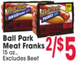 Jewel-Osco Ball Park Meat Franks offer