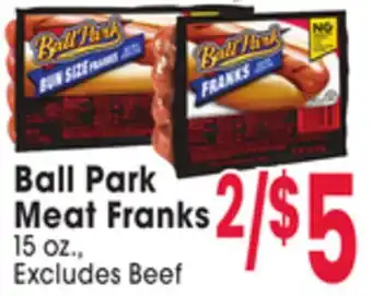 Jewel-Osco Ball Park Meat Franks offer