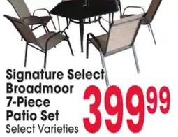 Jewel-Osco Signature Select Broadmoor 7-Piece Patio Set offer