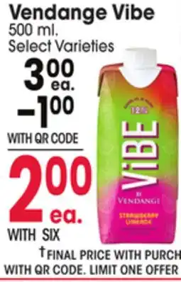 Jewel-Osco Vendange Vibe offer
