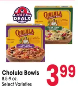 Jewel-Osco Cholula Bowls offer