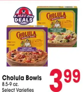 Jewel-Osco Cholula Bowls offer