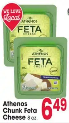 Jewel-Osco Athenos Chunk Feta Cheese offer