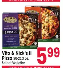 Jewel-Osco Vito & Nick's II Pizza offer