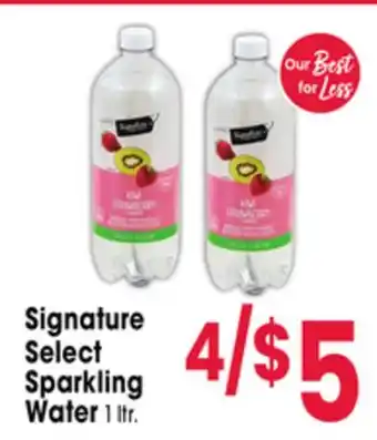 Jewel-Osco Signature Select Sparkling Water offer