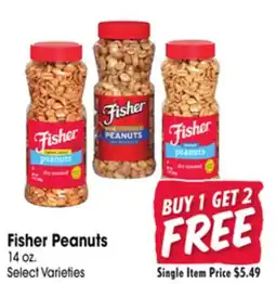 Jewel-Osco Fisher Peanuts offer