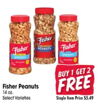 Jewel-Osco Fisher Peanuts offer