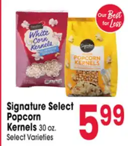 Jewel-Osco Signature Select Popcorn Kernels offer