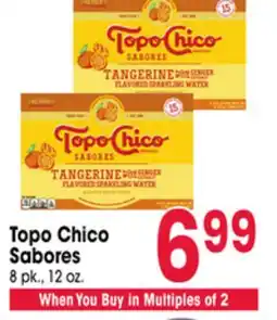 Jewel-Osco Topo Chico Sabores offer