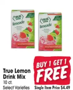 Jewel-Osco True Lemon Drink Mix offer