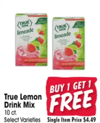 Jewel-Osco True Lemon Drink Mix offer