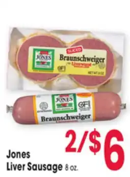 Jewel-Osco Jones Liver Sausage offer