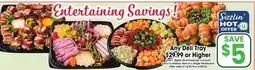 Jewel-Osco Any Deli Tray offer