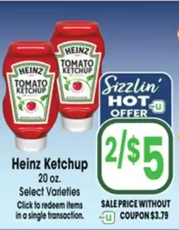 Jewel-Osco Heinz Ketchup offer
