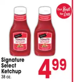 Jewel-Osco Signature Select Ketchup offer